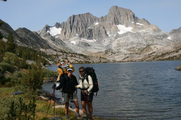 Me and Emily. Garnet Lake. Ansel Adams Wilderness. 2007.