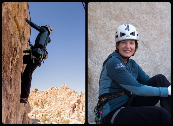 From Left: Thin Wall climbing rocking the Alpha Hoody and Rockin' Pant. Photo Credit: Jeremy Shapiro Ready to climb in my Alpha Hoody and Rockin' Pants! Photo Credit: Eileen Ringwald